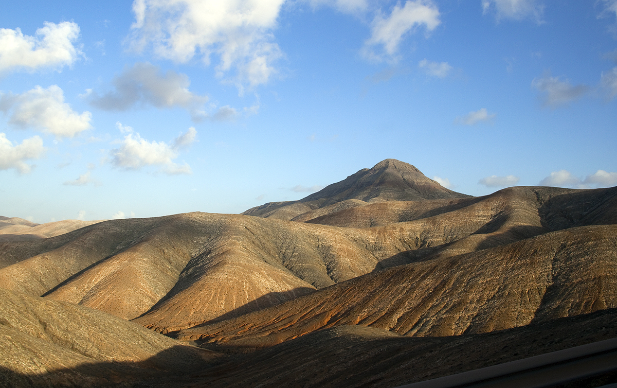 Aus dem Busfenster, Fuerteventura, Kanaren