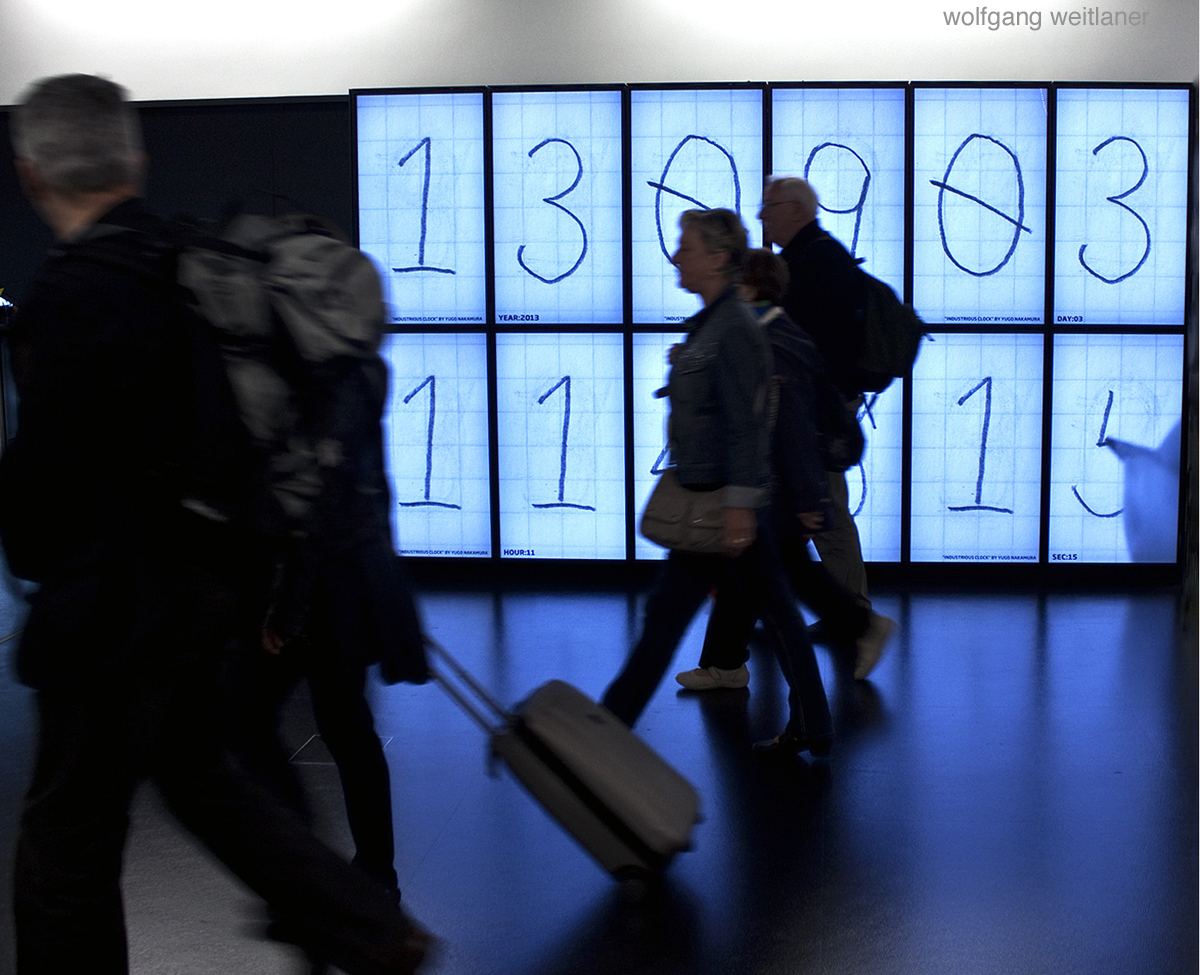 Time Lapse, Flughafen Wien Schwechat, Österreich