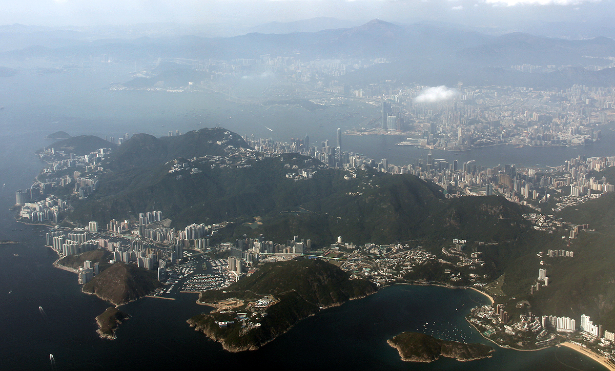 Hongkong from above