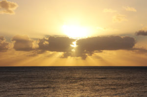 Abends auf der Weihnachtsinsel (Christmas Island), West Australien