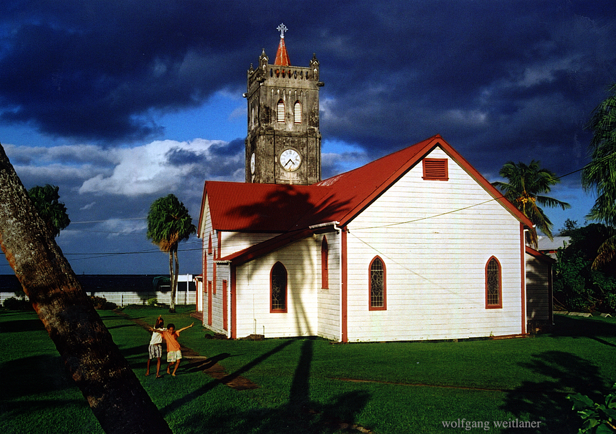 Sacred Heart Church in Levuka, Ovalau, Fiji, Südsee