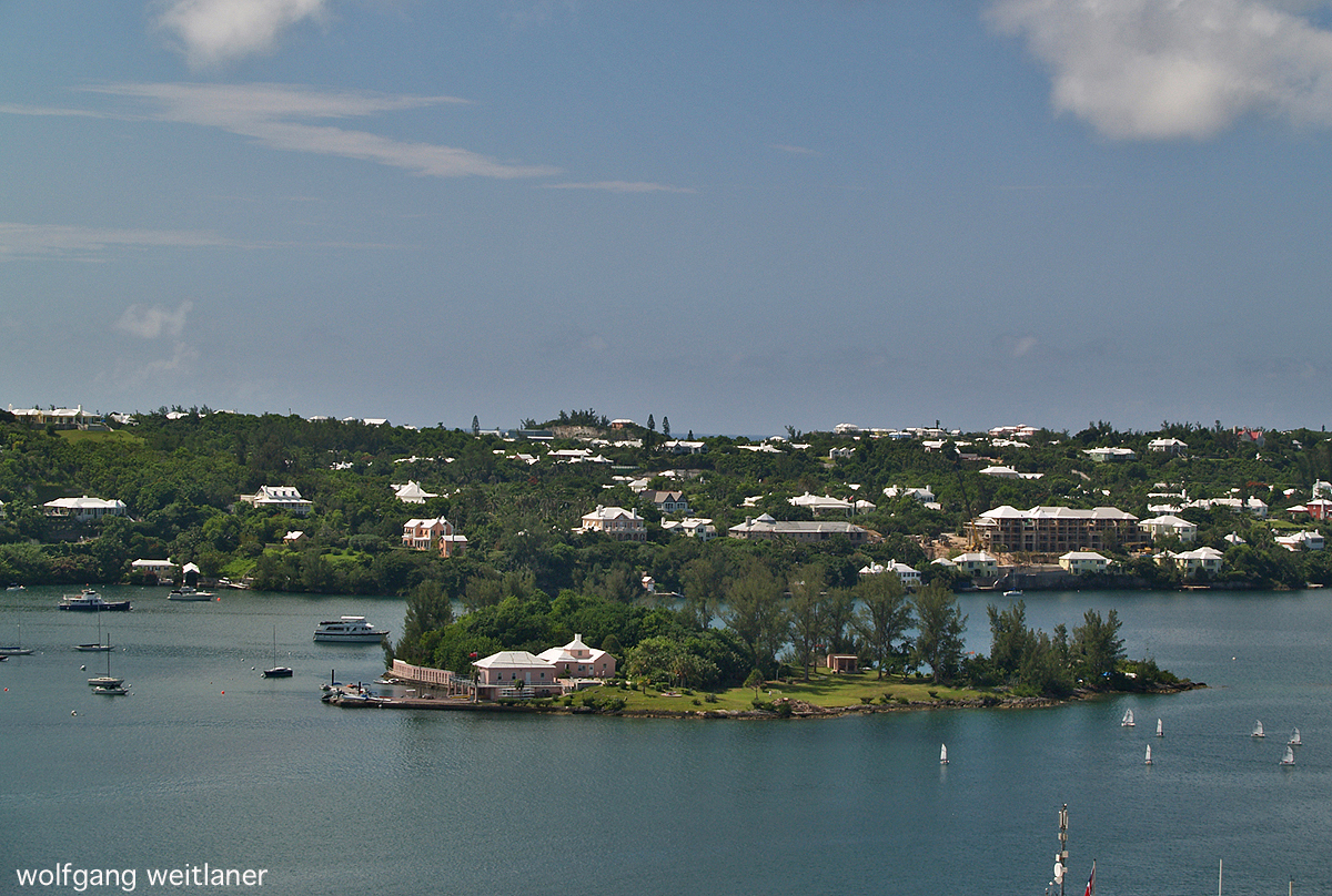 Blick über Bermuda 