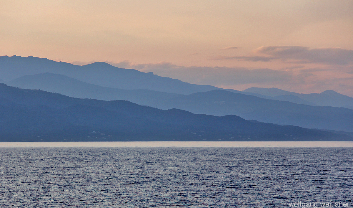 Korsika, Sonnenuntergang 