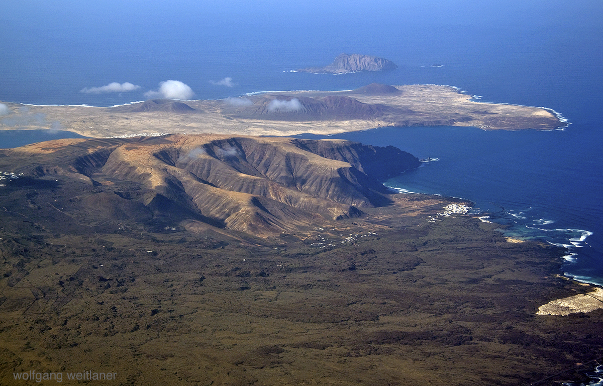 Abflug von Lanzarote, Kanarische Inseln, Spanien