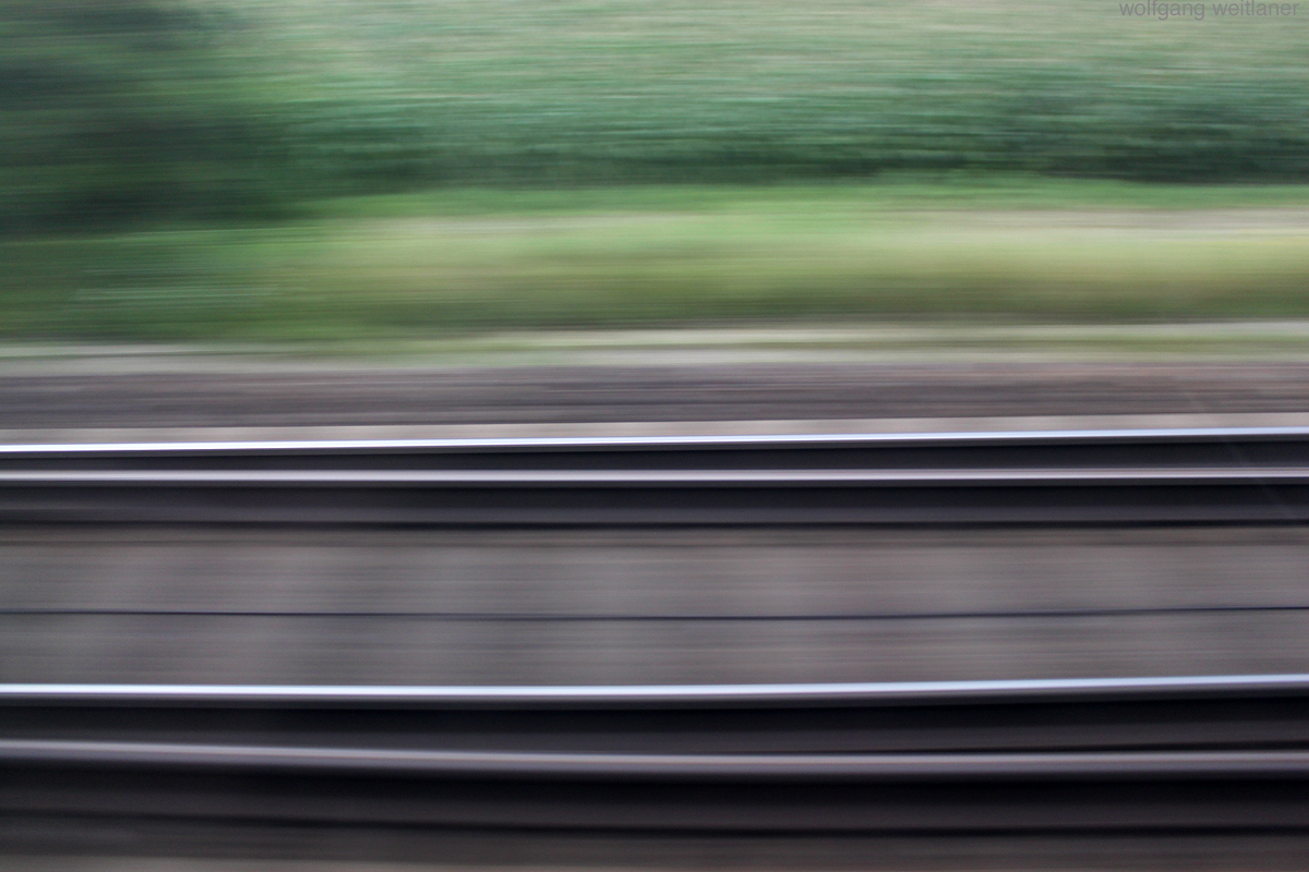 Aus dem Zug, westbahn