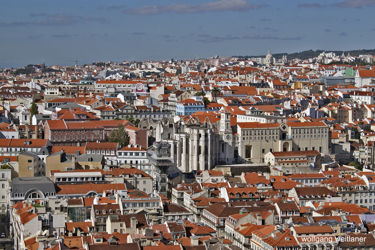 Blick auf Lissabon