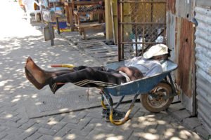 AmLiebstenReisen macht mal Pause – Banjul-Markt, Banjul, Gambia