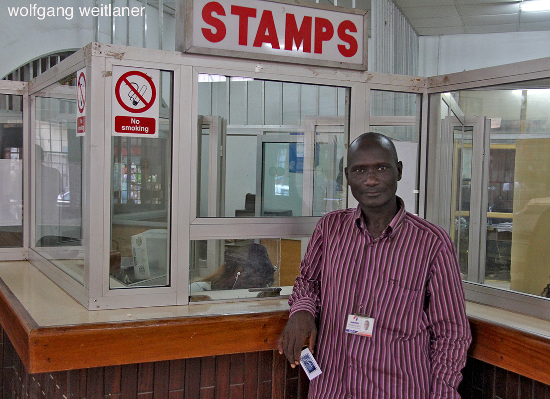 Auf der Hauptpost Banjul, Banjul, Gambia, Westafrika